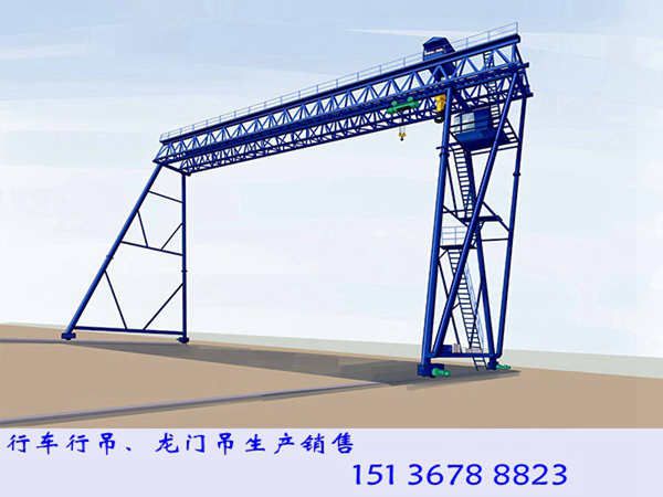 云南普洱龍門吊租賃120T45M龍門吊造橋用